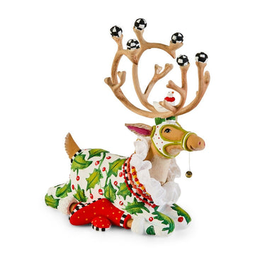 Dash Away Sitting Vixen Figurine - My Christmas
