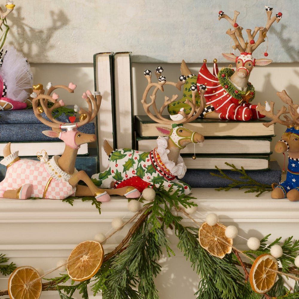 Dash Away Sitting Vixen Figurine - My Christmas