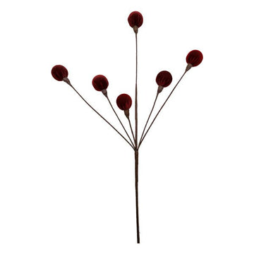 Deep Red Ball Pick - My Christmas