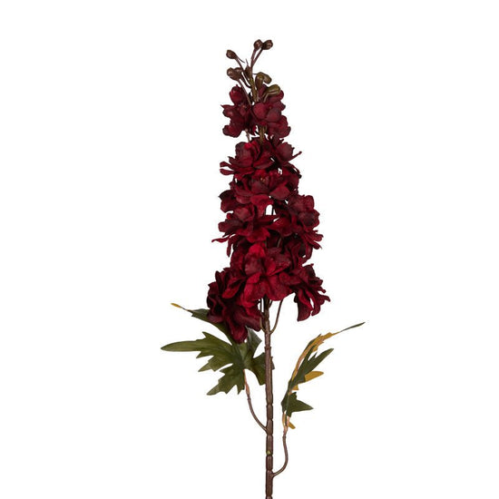 Deep Red Delphinium Stem - My Christmas