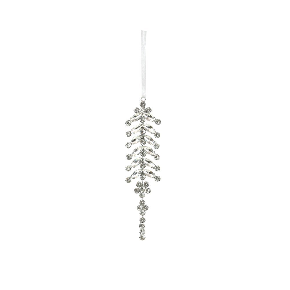 Diamonte Crystal Drop Ornament - My Christmas