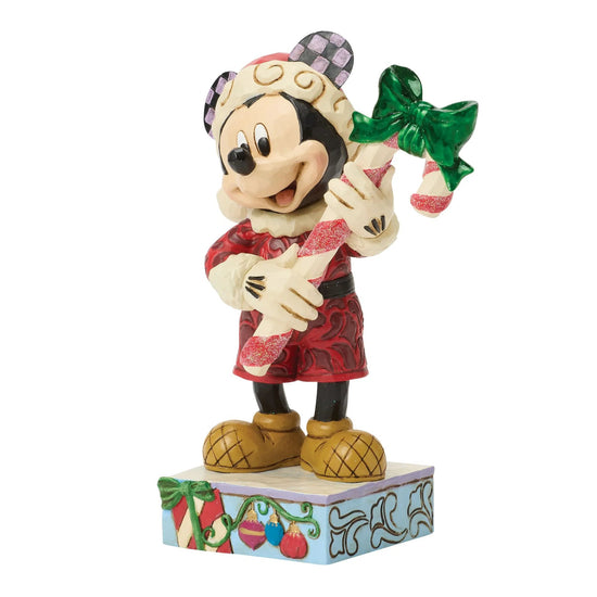 Disney Traditions - Mickey Mouse with Candy Cane - My Christmas