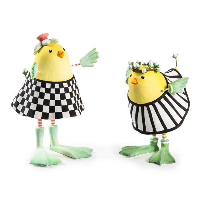 Dressed Up Chicks - Set Of 2 - My Christmas