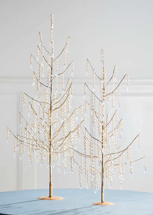 Dripping Pearl Trees - Set of 2 - My Christmas