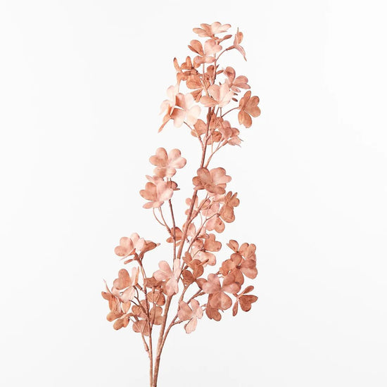 Dusty Pink Clover Spray - My Christmas
