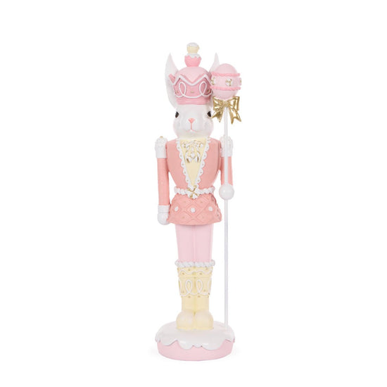 Easter Blossoms Nutcracker with Staff - My Christmas