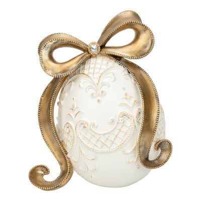 Elegant Bow Egg - 30cm - My Christmas