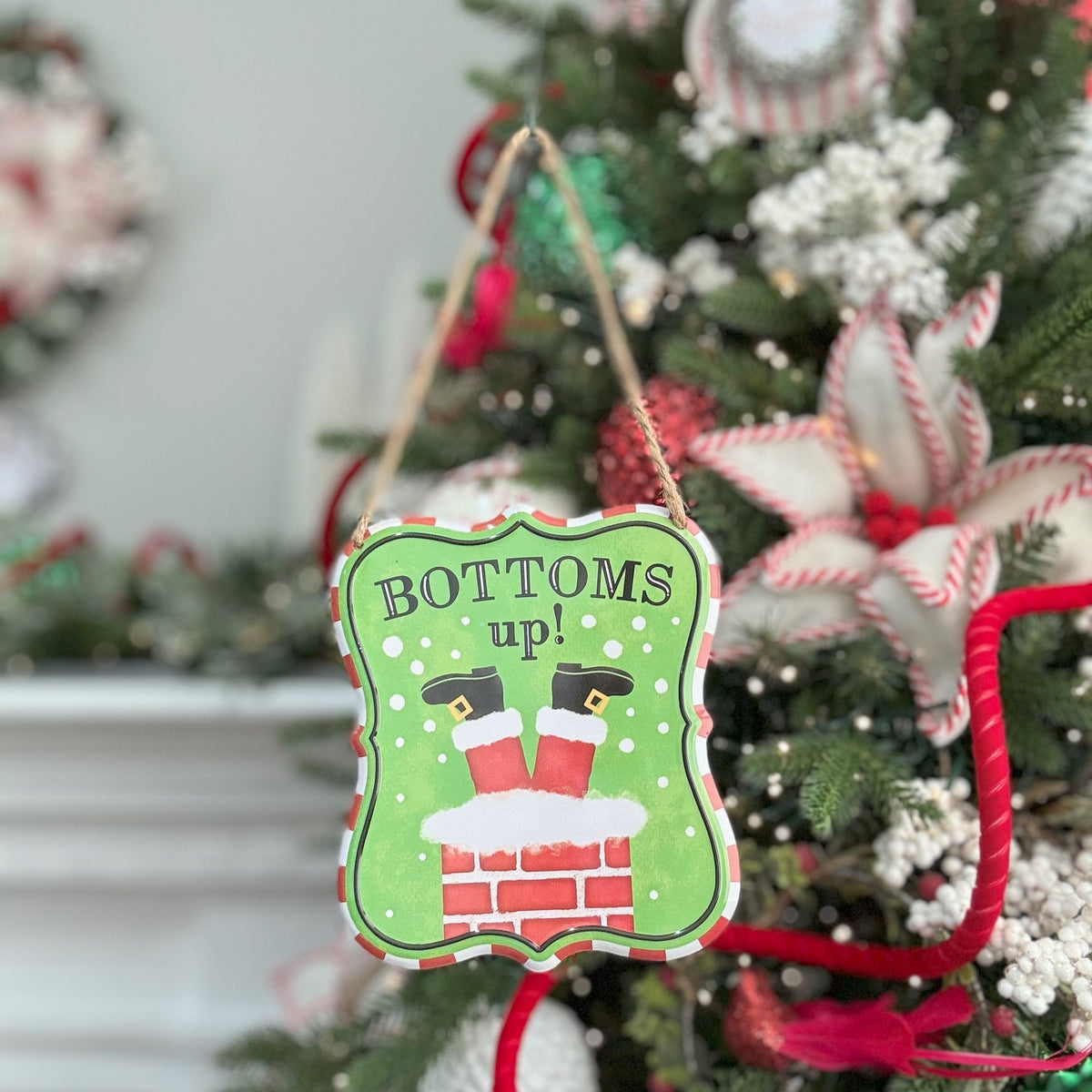 Embossed Christmas Sign, Set of 2 - My Christmas