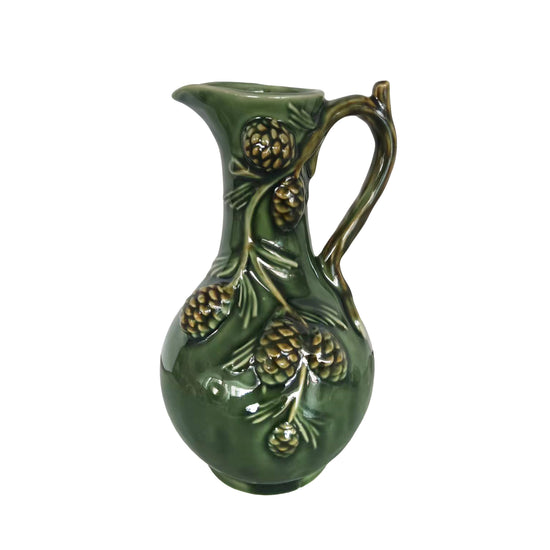 Embossed Dark Green Jug - Various Sizes - My Christmas