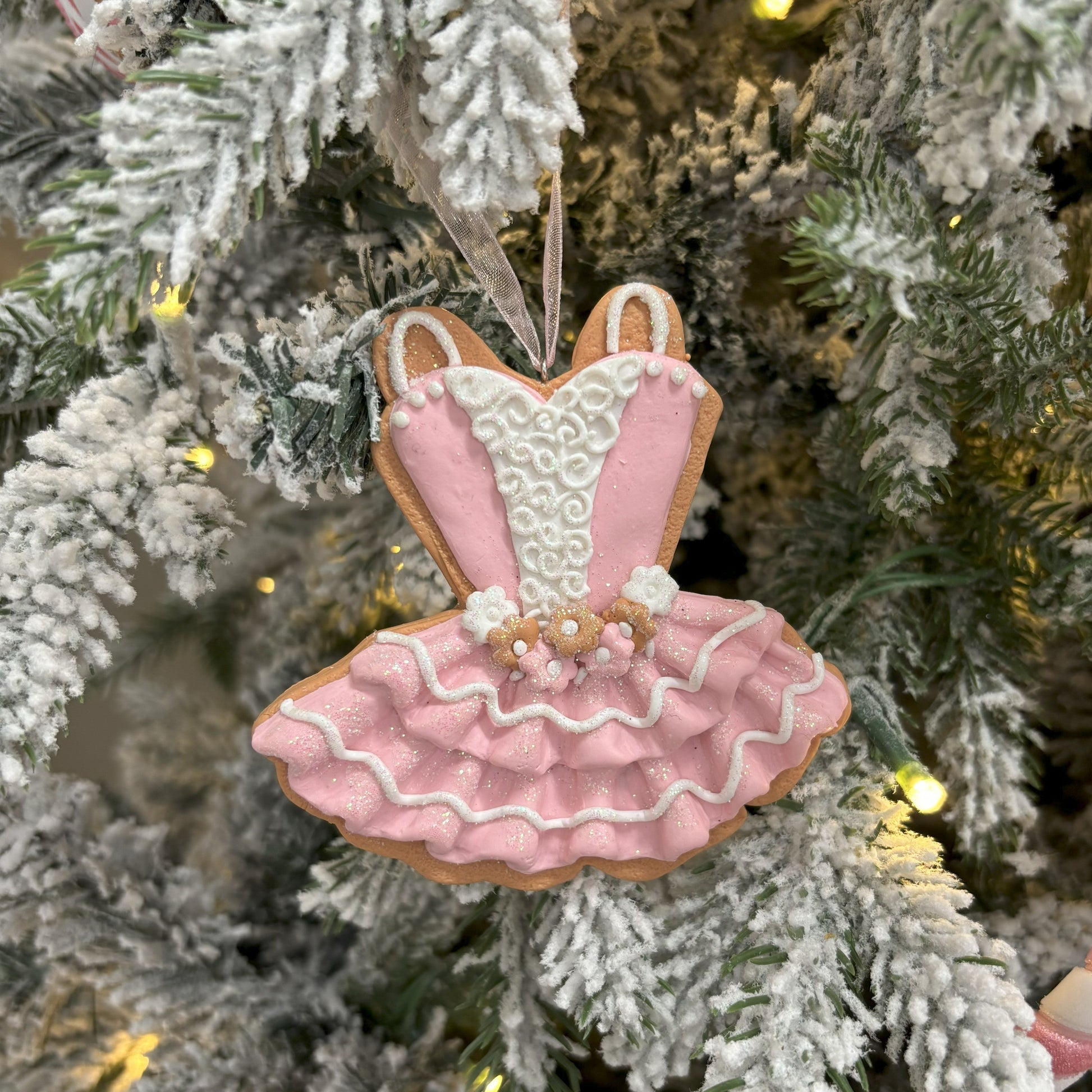 Enchanted Tutu Biscuit Ornament - My Christmas