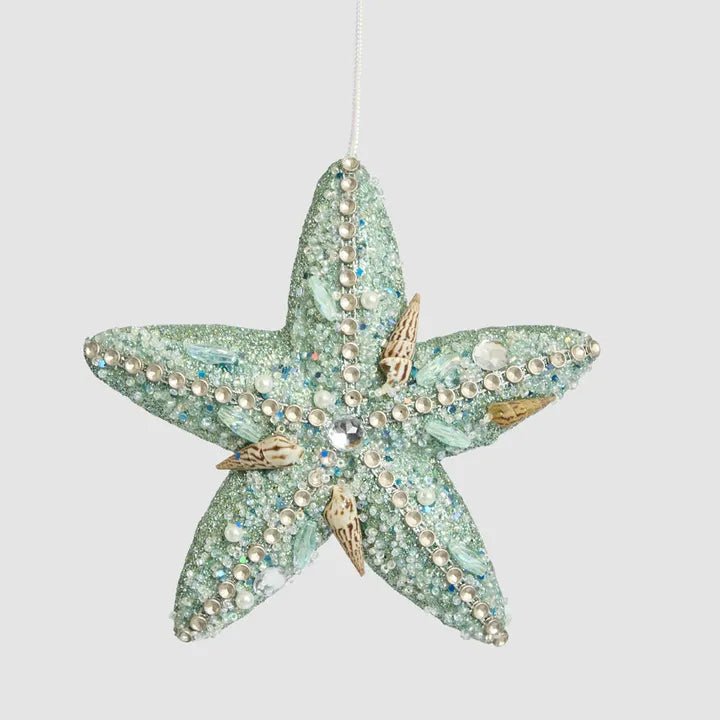 Encrusted Starfish Ornament - My Christmas