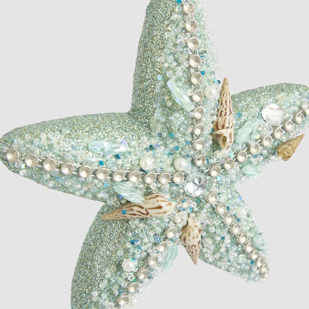 Encrusted Starfish Ornament - My Christmas