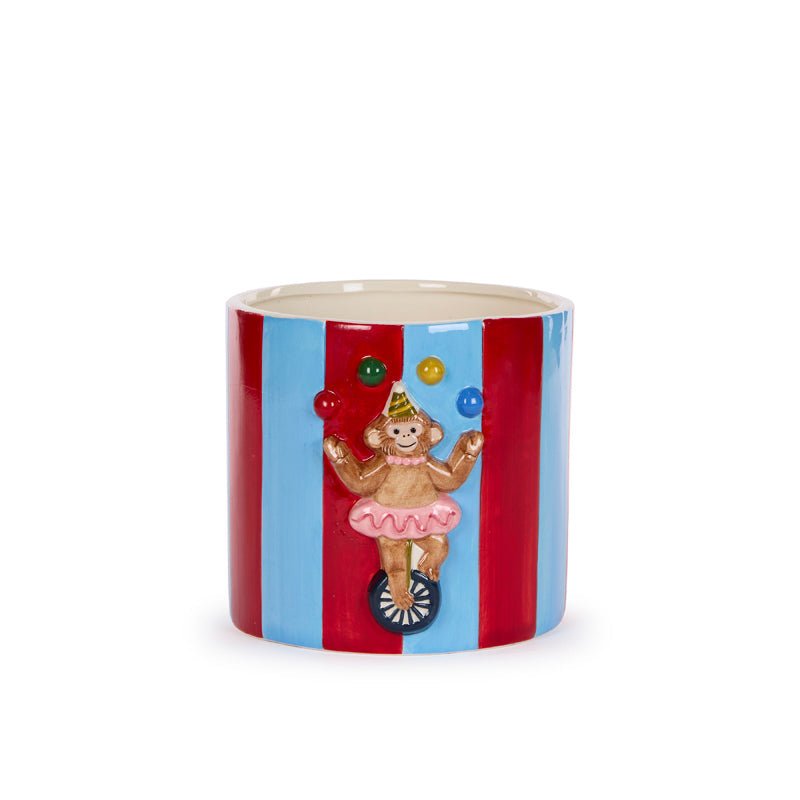 Festive Juggling Monkey Pot - My Christmas