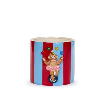 Festive Juggling Monkey Pot - My Christmas
