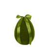 Flocked Egg with Bow Moss - Assorted Sizes - My Christmas