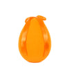 Flocked Egg with Bow Tangerine - Assorted Sizes - My Christmas
