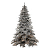 Flocked Pine Snow Tree with Thousands of LED Lights - My Christmas
