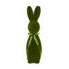 Flocked Rabbit with Bow Moss - Assorted Sizes - My Christmas