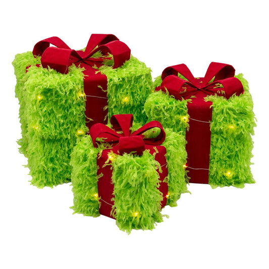 Fluffy Boxes - Set of 3 - My Christmas