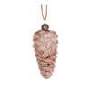 Frosted Copper Long Pinecone Ornament - My Christmas