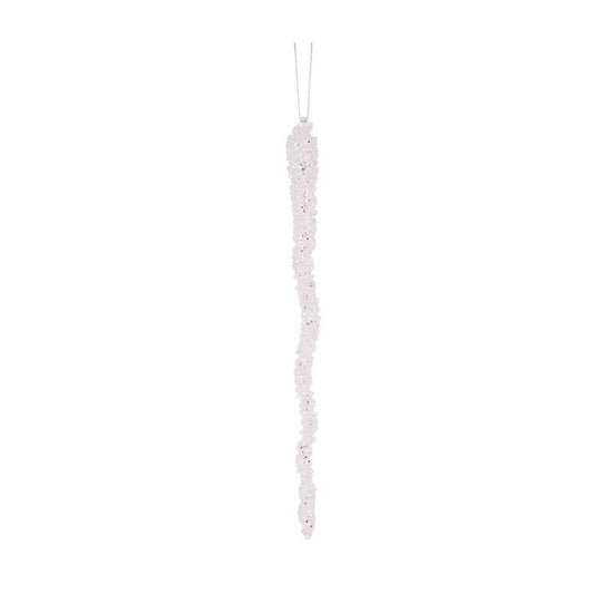 Frosted Wavy Icicle - My Christmas