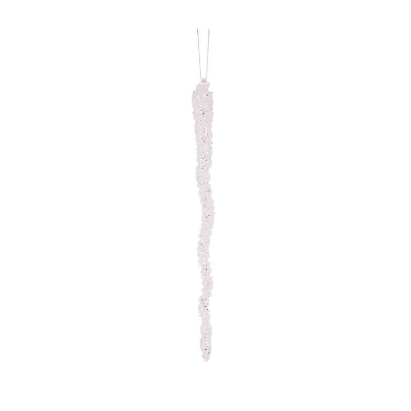 Frosted Wavy Icicle - My Christmas