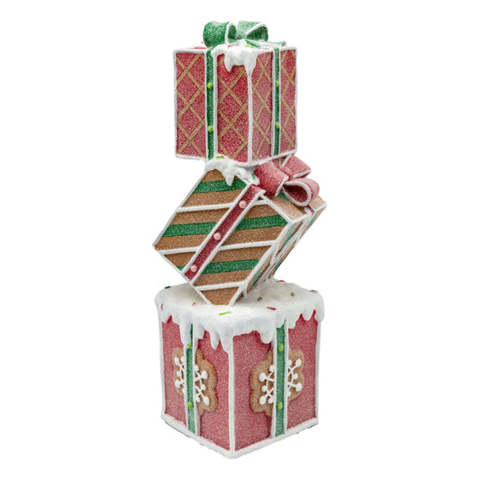Gift Box Decor Gingerbread - 36cm - My Christmas