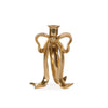 Gilded Bow Candle Holder - 22cm - My Christmas