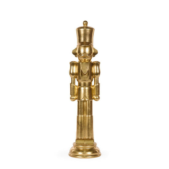 Gilded Gold Minimal Toy Soldier - My Christmas