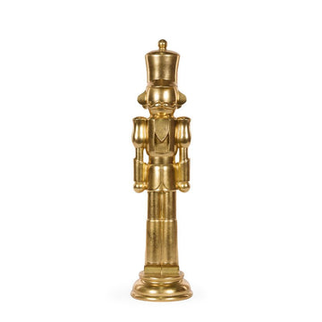 Gilded Gold Minimal Toy Soldier - My Christmas
