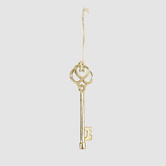 Gilt Key Ornament - My Christmas