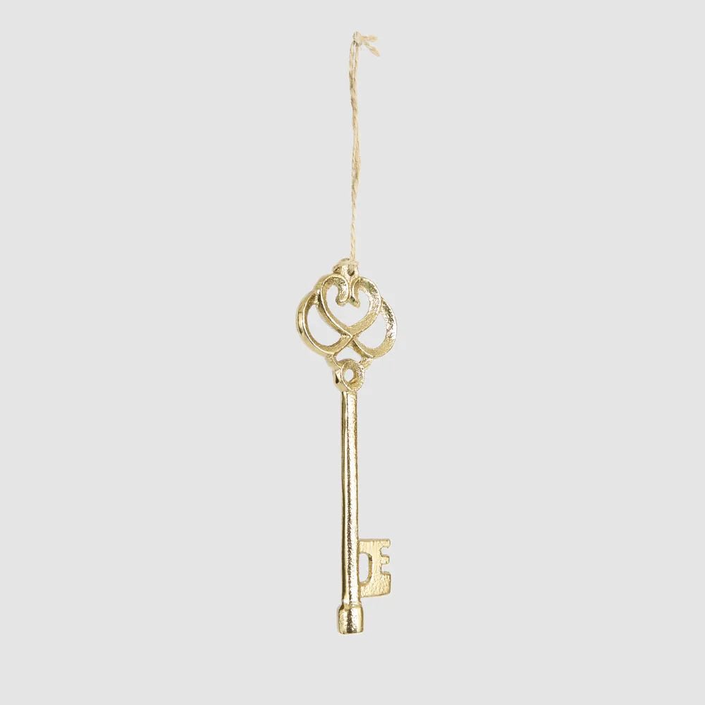 Gilt Key Ornament - My Christmas