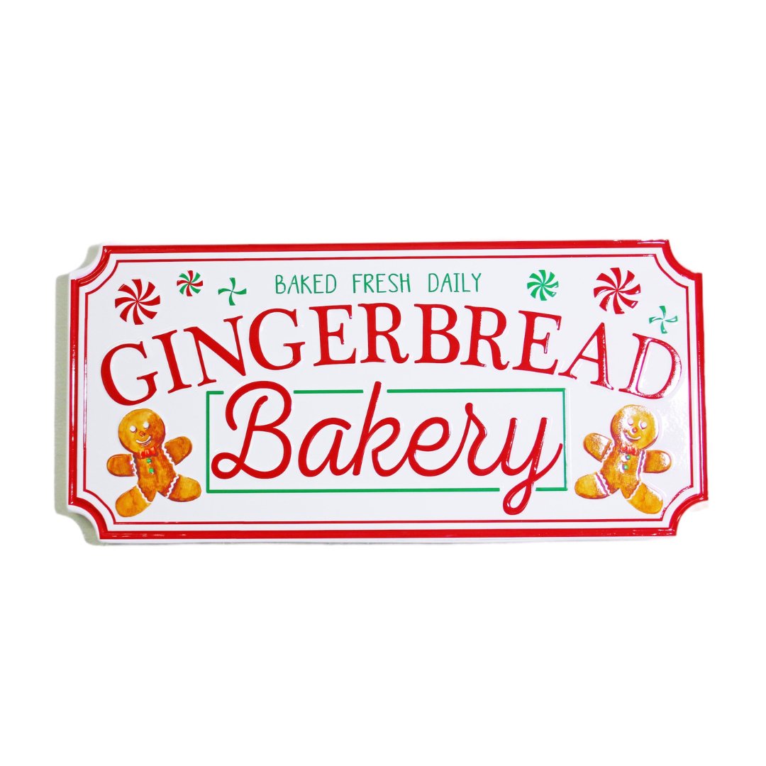 Gingerbread Bakery Sign - My Christmas