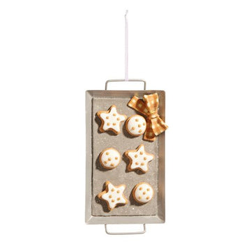 Gingerbread Cookie Sheet Ornament - 1 left! - My Christmas