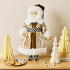 Gingerbread Fabric Mr. Santa - My Christmas