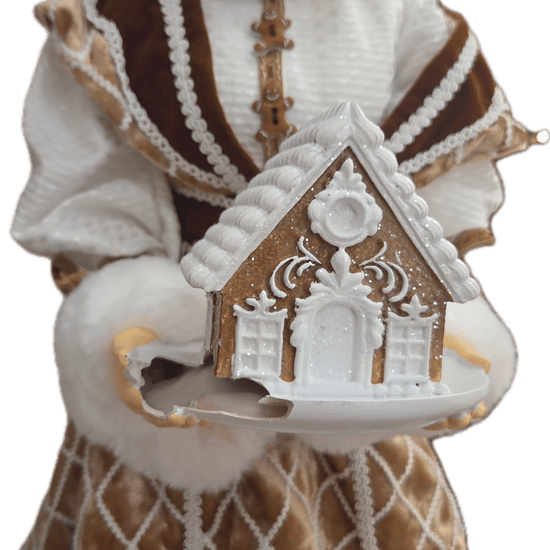 Gingerbread Fabric Mrs Claus - Seconds - My Christmas