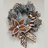 Gingerbread Frost with Candy Cane Wreath - My Christmas