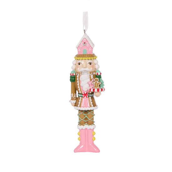Gingerbread Joy Nutcracker Hanging - My Christmas