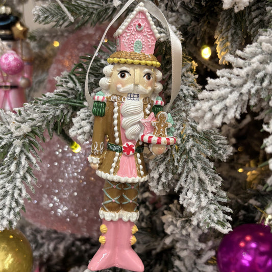 Gingerbread Joy Nutcracker Hanging - My Christmas