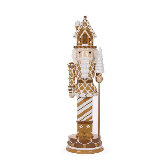 Gingerbread Lattice Nutcracker - 93cm - My Christmas