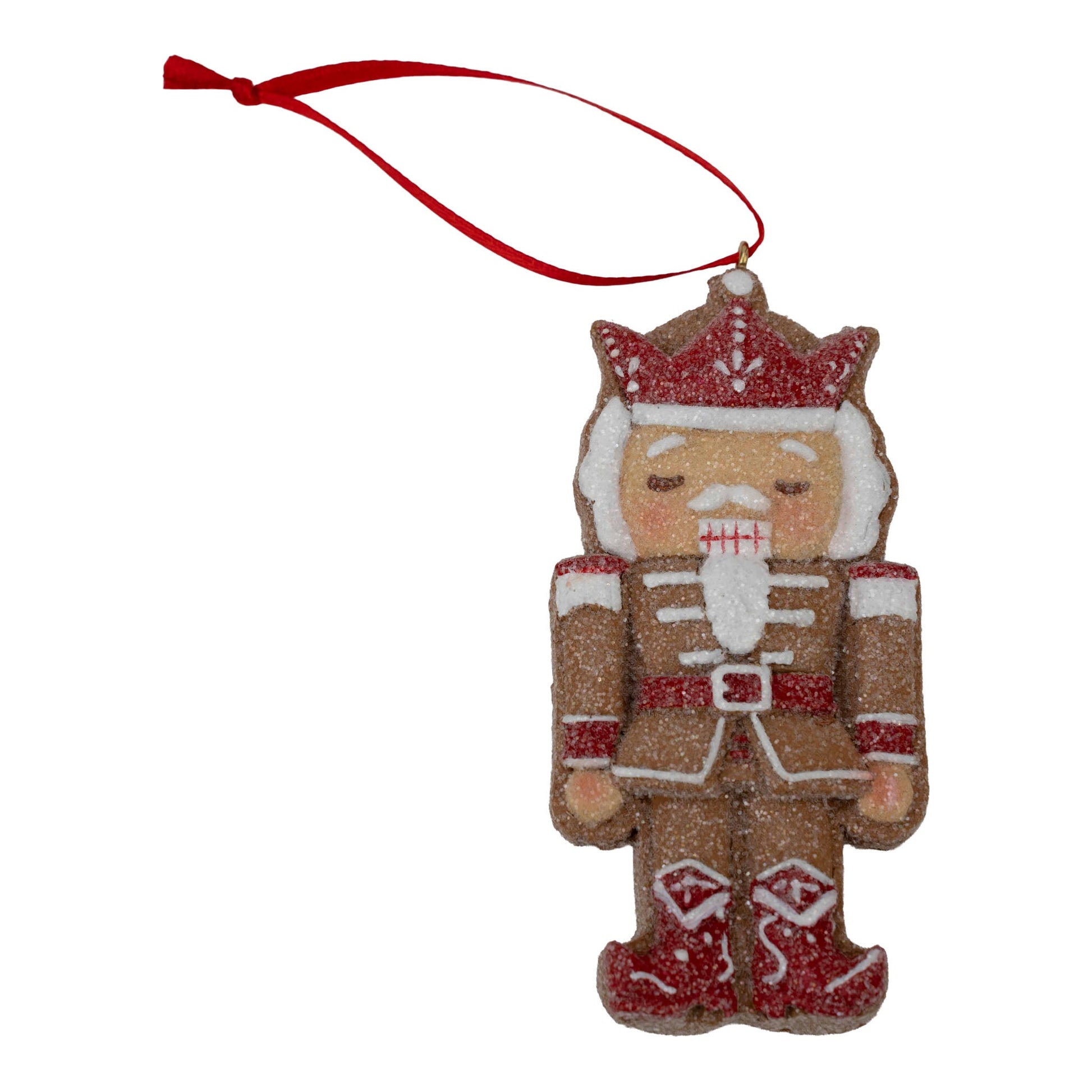 Gingerbread Mr Nutcracker Hanging Ornament - My Christmas