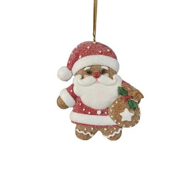 Gingerbread Santa Ornament - My Christmas