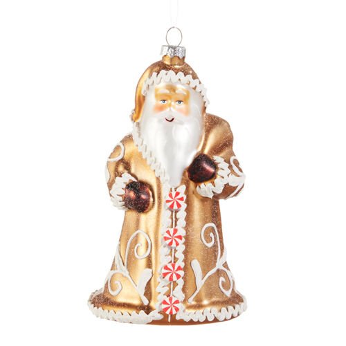 Gingerbread Santa Ornament - My Christmas