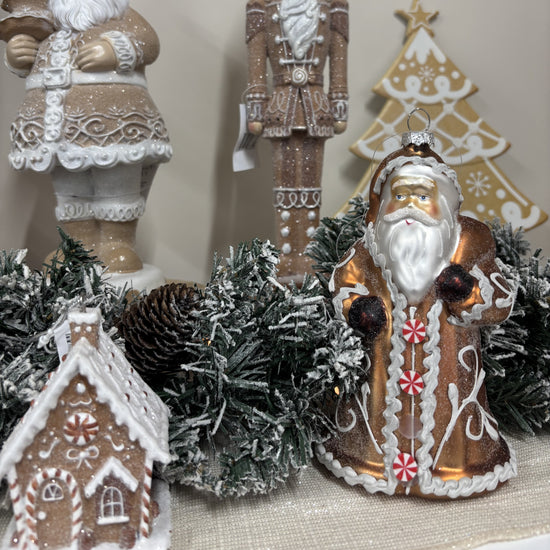 Gingerbread Santa Ornament - My Christmas