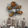 Gingerbread Wreath Enhancement 5pc Kit - My Christmas
