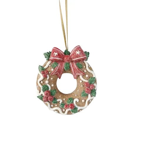 Gingerbread Wreath Ornament - My Christmas