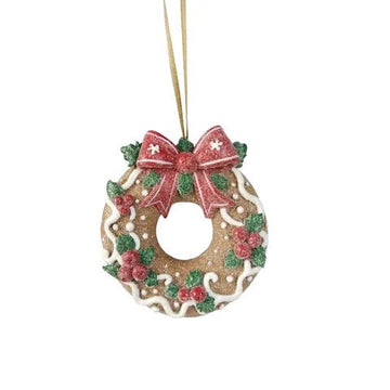 Gingerbread Wreath Ornament - My Christmas