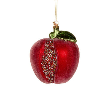 Glass Apple Hanging Ornament - My Christmas