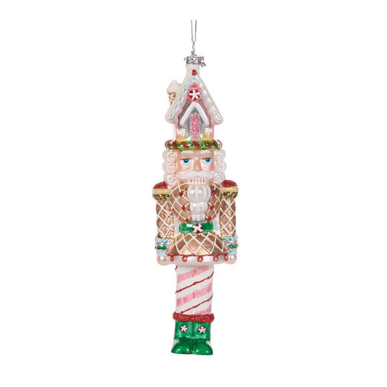 Glass Candy Joy Soldier Ornament - My Christmas