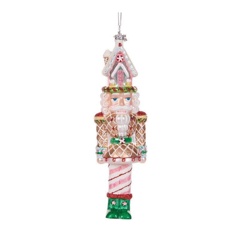 Glass Candy Joy Soldier Ornament - My Christmas